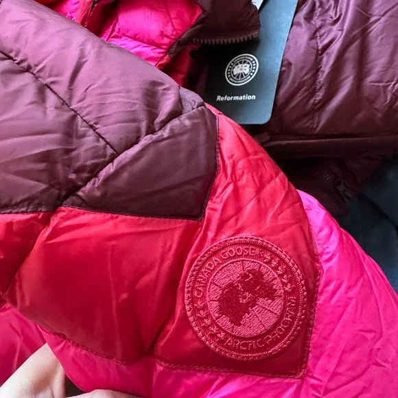 NWT Canada Goose X Reformation Mila Puffer Jacket Sz Large